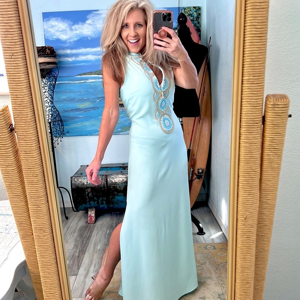 (SOLD)Lilly Pulitzer,Exceptional Jane Shift Dress,Worn Once,Lilly Blue,Beautiful - Picture 13 of 17
